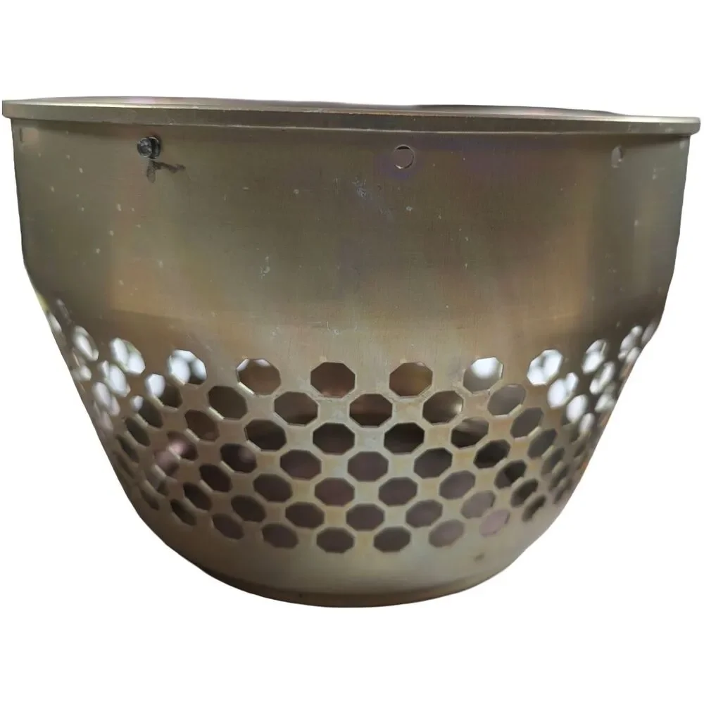 Vintage Enterprise Aluminum Steamer Pot Basket Dome Lid 8.5